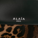 Pony Hair and Leather Leopard Printed Le Hinge Tote Brown - Lab Luxury Resale