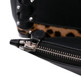 Pony Hair and Leather Leopard Printed Le Hinge Tote Brown - Lab Luxury Resale