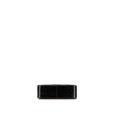 Croc Embossed Leather Gancini Crossbody Black - Lab Luxury Resale