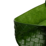 Nappa Intrecciato Tote Green - Lab Luxury Resale