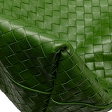 Nappa Intrecciato Tote Green - Lab Luxury Resale