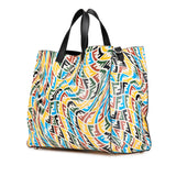 Sarah Coleman Leather Vertigo Shopper Tote White - Lab Luxury Resale