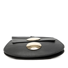 Mini Leather Faye Crossbody Black - Lab Luxury Resale