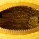 Raffia Re-Edition 2005 Satchel Yellow - Lab Luxury Resale