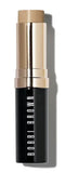 Bobbi Brown Moisturizing Stick Foundation in three shades, new in box, featuring a compact, creamy formula for smooth skin coverage.