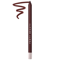 Fenty Beauty Trace'd Out Waterproof Lip Liner in brown shade, long-lasting and smudge-proof for precise lip definition.