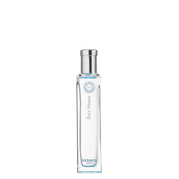 Hermès Epice Marine Eau de Toilette 15ml bottle, showcasing the elegant packaging and branding of the luxury fragrance.