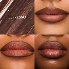 Summer Fridays SoftLine Lip Liner in espresso shade, a creamy sculpting lip pencil for defining and shaping lips.