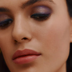 Hermès Ombres d'Hermès eye shadow quartet with four shades, limited edition, optical-inspired eyeshadow palette.