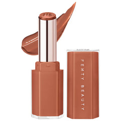 Fenty Beauty Gloss Bomb Stix high-shine gloss stick in various shades, with a sleek packaging and vibrant color options.
