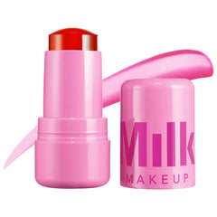 Milk Makeup Cooling Water Jelly Tint in various shades, a hydrating lip and cheek blush stain with a fresh, dewy finish.