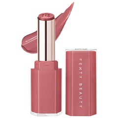 Fenty Beauty Gloss Bomb Stix high-shine gloss stick in various shades, featuring a sleek, portable lipstick-style packaging.