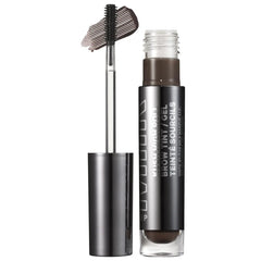 Milk Makeup Kush High Roll eyebrow gel in various shades, natural-looking brow definition, tube packaging, beauty product.