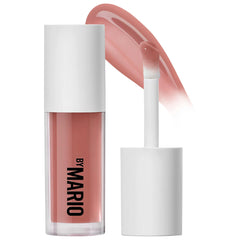 Makeup By Mario Hydrating SuperShine Lip Gloss in Midnight Mauve, shiny mauve lip gloss with a smooth, glossy finish.