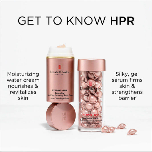 Elizabeth Arden Retinol + HPR Ceramide Capsules Rapid Skin Renewing Serum 60 caps NIB