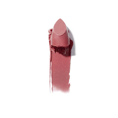 Ilia Color Block High Impact Lipstick in various shades, showcasing vibrant lipstick swatches on a beauty product display.
