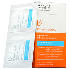 Dr. Dennis Gross Alpha Beta Ultra Gentle Daily Peel 30 + 5 pads NIB