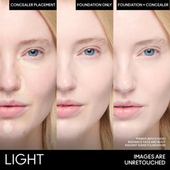 MAC Cosmetics  Studio Fix Conceal and Correct Non-Creasing 24HR Buildable Coverage Concealing and Correcting Palette - Light NIB