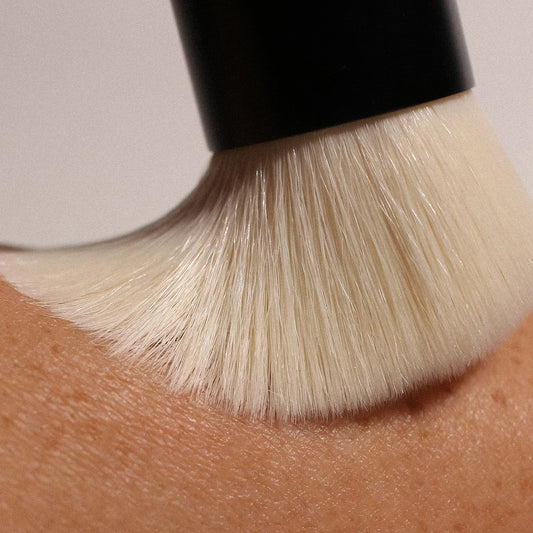 Merit Brush No. 1 Tapered Blending Brush for makeup blending, with soft bristles and tapered shape, ideal for eyeshadow application