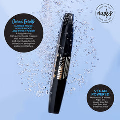 NUDESTIX Vegan Splashproof Mascara Black NIB