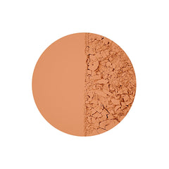 Charlotte Tilbury Airbrush Flawless Finish Setting Powder in 3 Tan, new in box, with a sleek compact and smooth powder surface.