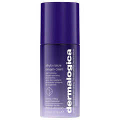 Dermalogica Phyto Nature Oxygen Cream 50ml jar, natural skincare product with a sleek white container and green accents.