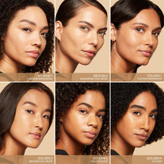 Bobbi Brown Vitamin Enriched Hydrating Skin Tint SPF 15 with Hyaluronic Acid in various shades, fresh and smooth on skin