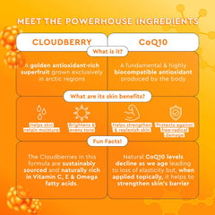 Glow Recipe Cloudberry Bright Essence Toner in 75ml bottle, showcasing the skincare product with vibrant branding and clear packaging.