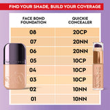 Urban Decay  Face Bond Self Setting Waterproof Foundation - 8 Fair Warm NIB - LAB