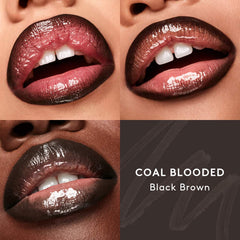 Fenty Beauty Trace'd Out Waterproof Lip Liner pencil in various shades, showing close-up of the sleek, longwear makeup product.