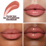 Charlotte Tilbury  Big Lip Plumpgasm Plumping Lip Gloss - Pillow talk Fair/Medium NIB - LAB