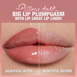 Charlotte Tilbury  Big Lip Plumpgasm Plumping Lip Gloss - Pillow talk Fair/Medium NIB - LAB