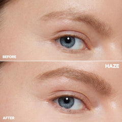 Milk Makeup Kush High Roll tubing eyebrow gel in various shades, natural brow enhancement with a clear, gel formula.