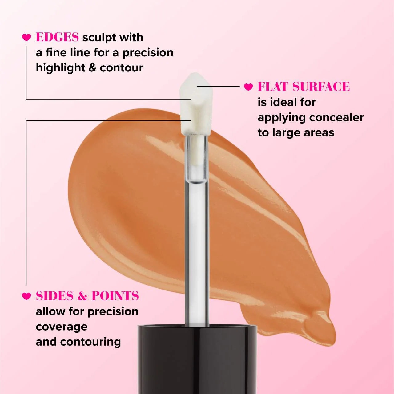 Too Faced Born This Way Super Coverage Concealer in various shades, new in box, with a sleek packaging and applicator wand.