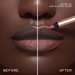 Lancôme Lip Idôle Lip Shaper Creamy Matte Lip Liner - 30 Lisa's Coral Glow NIB