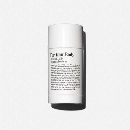 Nécessaire fragrance-free aluminum-free deodorant stick for women and men, natural smooth application, beauty personal care.