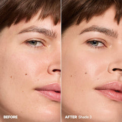 Milk Makeup Hydro Grip 12-Hour Hydrating Gel Skin Tint in various shades, showcasing a close-up of the product tube with a smooth finish.
