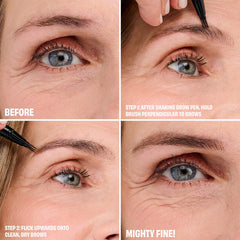 Benefit Mighty Fine Brow Pen - Many Shades NIB