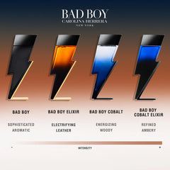 Carolina Herrera Bad Boy Elixir Eau de Parfum with Woody Leather 100ml NIB