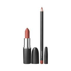 M.A.C M·A·Cximal Lip Duo Set in new condition, featuring two M.A.C lip products with sleek packaging and vibrant shades