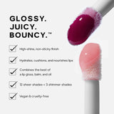 Saie Glossybounce™ High-Shine Hydrating Lip Gloss Oil (many shades) - LAB