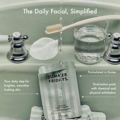 Summer Fridays Gentle Reset Daily Exfoliating Pads 30 pads NIB