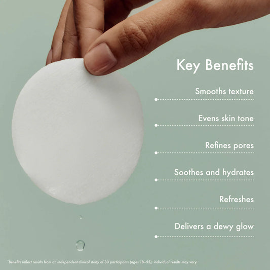 Summer Fridays Gentle Reset Daily Exfoliating Pads 30 pads NIB