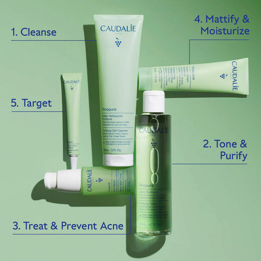 Caudalie Vinopure Mattifying Fluid 60ml NWOB