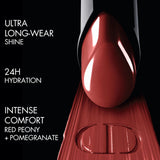 Dior Rouge Dior On Stage lipstick in various shades, new in box, with sleek packaging and vibrant color options.