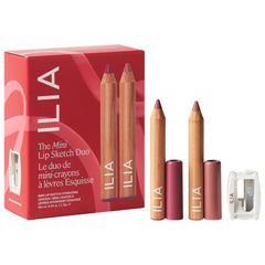 ILIA  Mini Lip Sketch Duo - Lipstick + Lip Liner Gift Set NIB