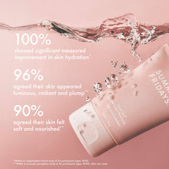 Summer Fridays Cloud Dew Gel Cream Moisturizer in a 50ml jar, featuring a smooth, hydrating gel formula with a minimalist white and blue packaging