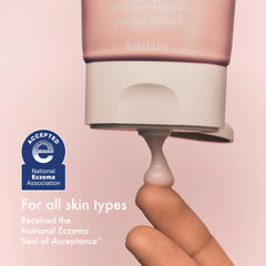 Summer Fridays Cloud Dew Gel Cream Moisturizer in 50ml jar, featuring a lightweight, hydrating gel formula for glowing skin.