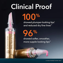 Dr. Dennis Gross DermInfusions Plump + Repair Lip Treatment Mini - Beige NIB