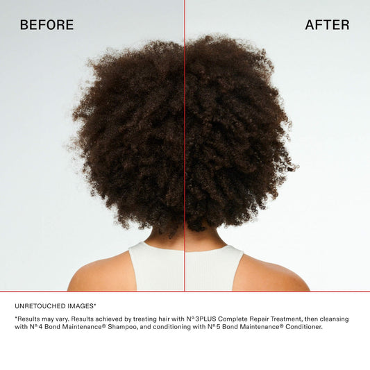 Olaplex No.3Plus bond repair pre-shampoo treatment in a 250ml bottle, designed to strengthen damaged hair.